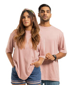 Desire Oversize Tee - Vintage Rose