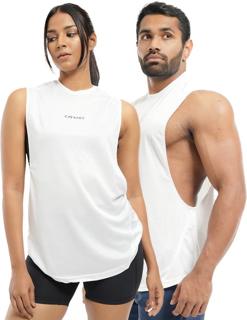 Active Drop Hole Tank - Unisex