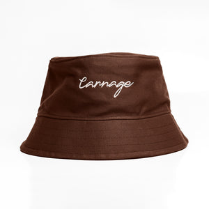 Bucket Hat - Italic - Brown