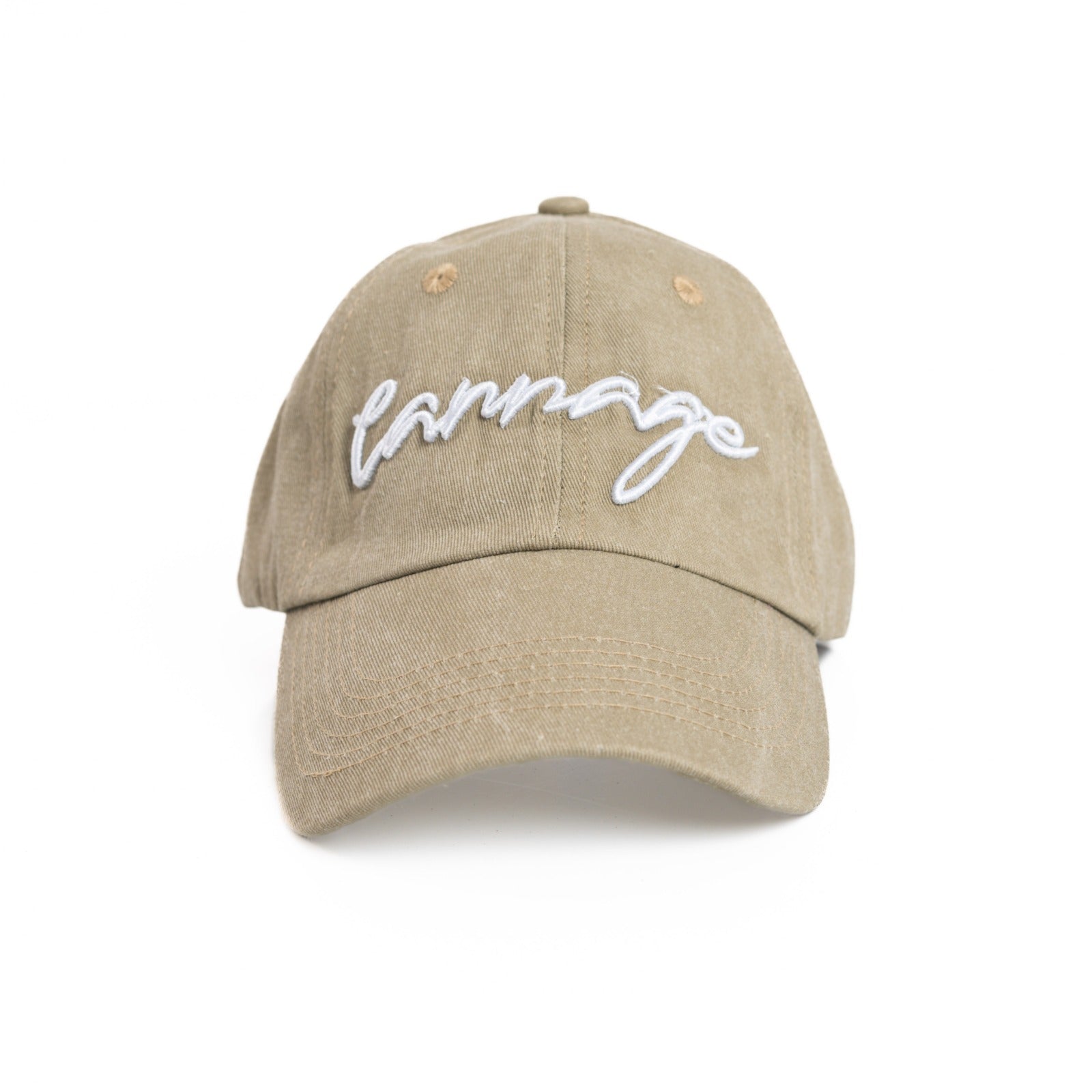 Washed Dad Hat - Green