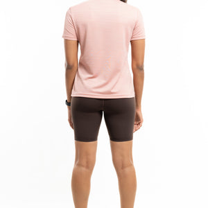 Women's Dry Fit Force Tee V2 - Salmon Pink