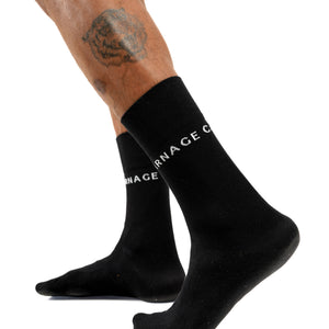 Premium Bamboo Seamless Socks - Black