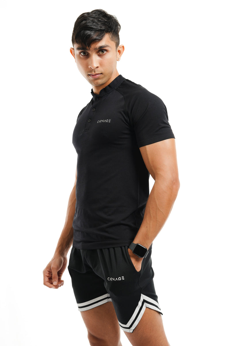 Classic Seamless Henly polo Tee