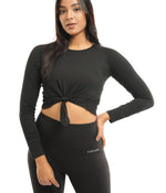 Essential Tie Up Crop Tee