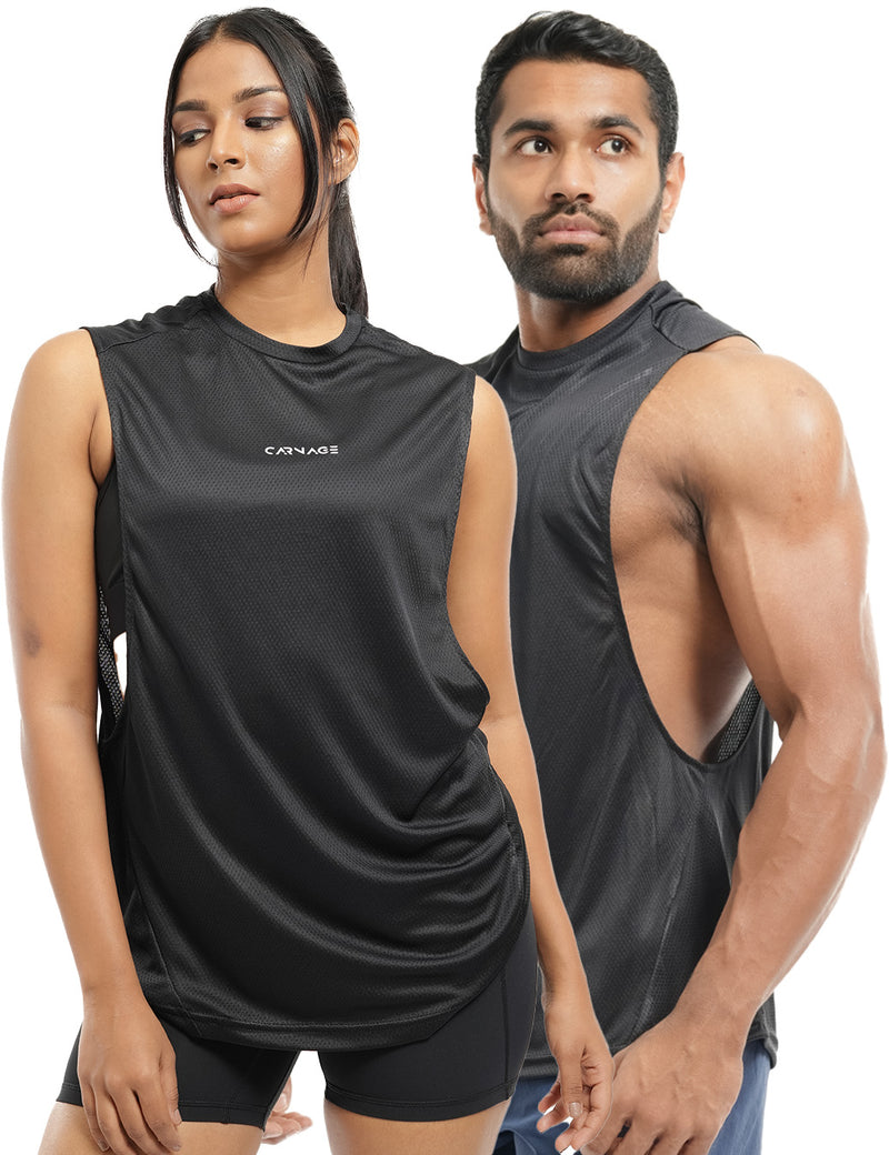 Active Drop Hole Tank - Unisex