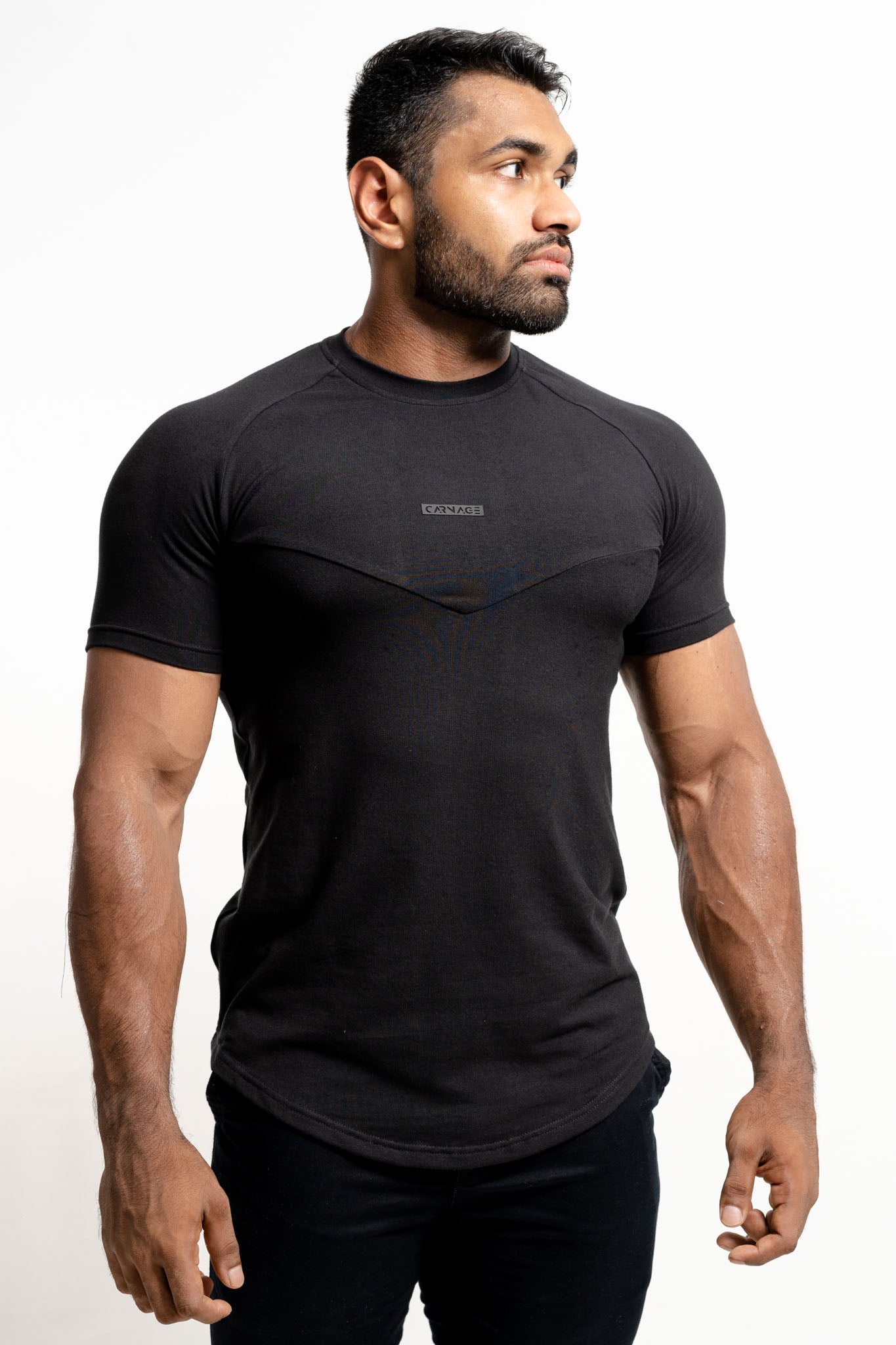 Trace Muscle Tee - Black