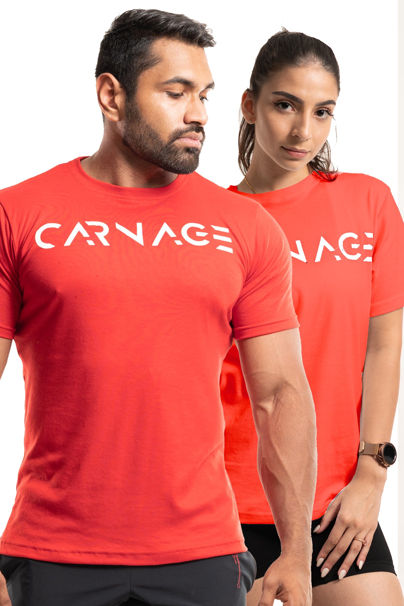 Carnage Stamp Tee - Pacific Red - Unisex